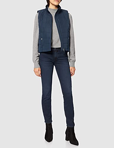 Vero Moda Vmsimone Aw21 Ga Boos-Pantalón Corto Chaqueta, Azul Marino, M para Mujer