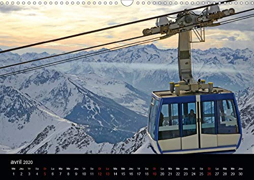 Vue sur le pic du midi (calendrier mural 2020 din a3 horizontal) - le pic du midi de bigorre (calend (Calvendo Places): Le Pic du Midi de Bigorre (Calendrier mensuel, 14 Pages )