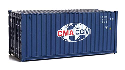 Walthers Escala H0 - Contenedor 20 Pies CMA Cgm