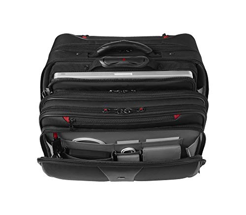 Wenger 600662 - Equipaje para portátiles de 15.4 ", con Comp-U-Roller, color negro