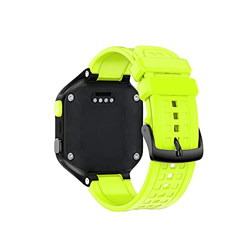 WIIKAI Compatible con Garmin Forerunner 25 Correas Para Relojes, Correa de Pulsera de Reemplazo.(Limas)