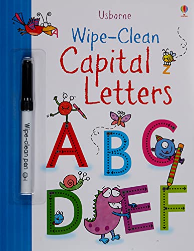 Wipe-Clean Capital Letters