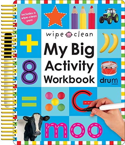 Wipe Clean: My Big Activity Workbook [With 2 Wipe-Clean Pens] (My Big Step by Step)