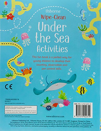 Wipe-Clean Under The Sea Activities (Wipe-clean Activities)