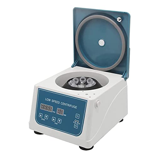 WLL-DP Máquina De Centrífuga De Baja Velocidad De Benchtop De Laboratorio, Fuerza Máxima Centrífuga 1780xg, Velocidad 4000 RPM, Rango De Tiempo De 0-99 Min, 10 / 15ml × 8 Tubos Opcionales