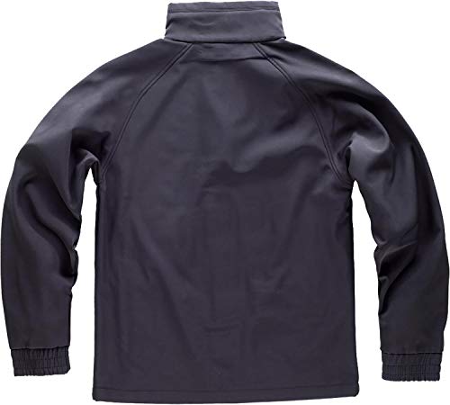 Work Team Cazadora Tipo Softshell Doble Capa. Hombre Negro M