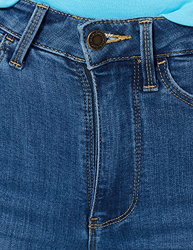 Wrangler High Rise Skinny Vaqueros, Marine, 30W / 30L para Mujer