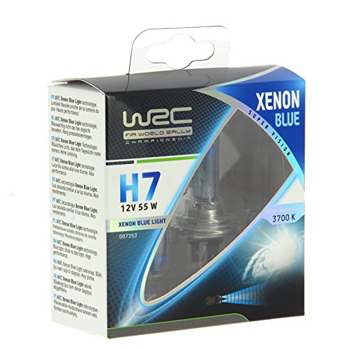 WRC 2 lamparas H7 Xenon Blue perfection 55W