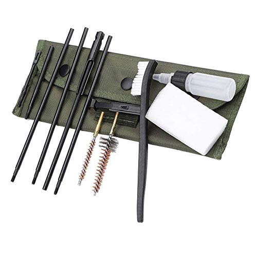 Xrten 12 en 1 Universal Kits de Limpieza portátil para Pistola Rifle Escopeta