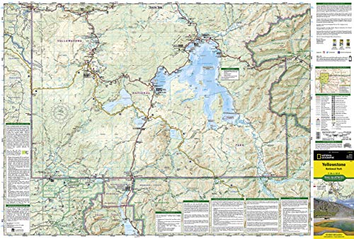 Yellowstone National Park: Trails Illustrated National Parks: 201 (Trails Illustrated Map)