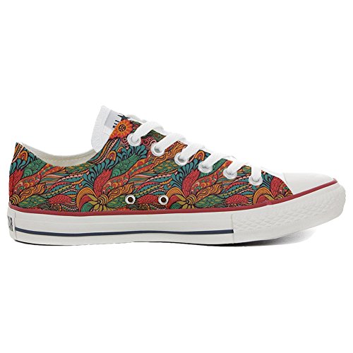 Zapatilla Original Slim, Scarpe Personalizado (Scarpe Artigianali) Infinity Texture, Color Multicolor, Talla 41 EU Weit