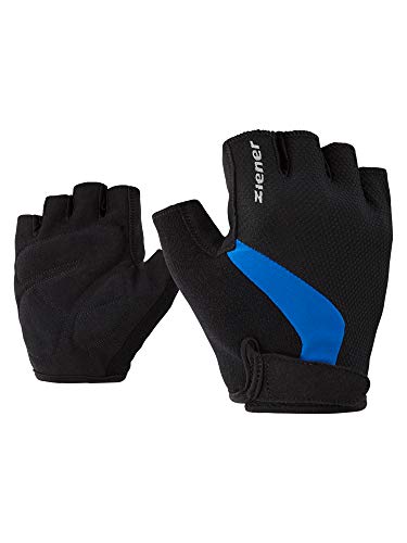 Ziener CRIDO Guantes Ciclismo con Dedos Cortos, Transpirables y amortiguadores, Unisex Adulto, Persian Blue, 8,5