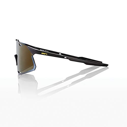 100% GAFAS HYPERCRAFT - Matte Black - Soft Gold Mirror Lens