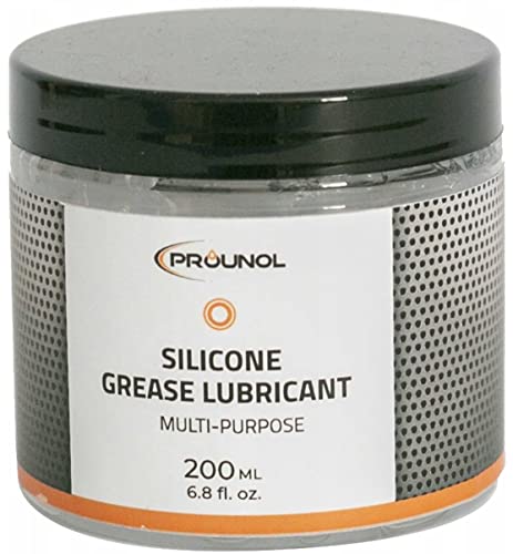 100% Grasa de silicona PROUNOL, grasa (crema) dieléctrica de uso general, grasa de caucho HT impermeable. 200 ml