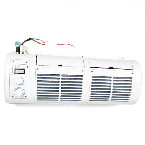 12V Ventilador de coche, enfriador de aire acondicionado Ventilador de aire acondicionado automático para acondicionador de aire colgante de camión de caravana de coche