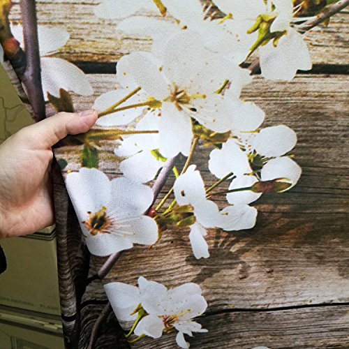 150x200cm Fondo de Flor de algodón de poliéster Lavable Impreso Fondo de fotografía de Fondo de Pantalla de Papel recién Nacido Fondo D-9766 (NIVIUS PHOTO DE)