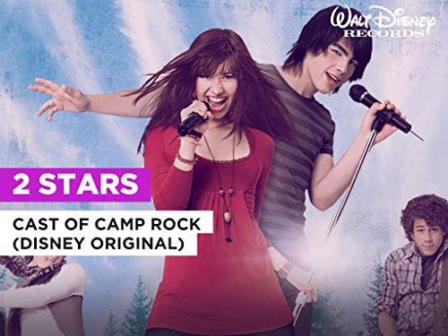 2 Stars in the Style of Cast of Camp Rock (Disney Original)