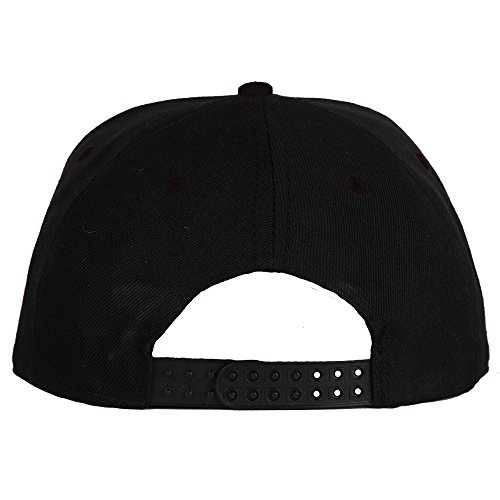 4sold - Gorra en negro/blanco con letras A a Z, Hombre, cap-26, W, talla única