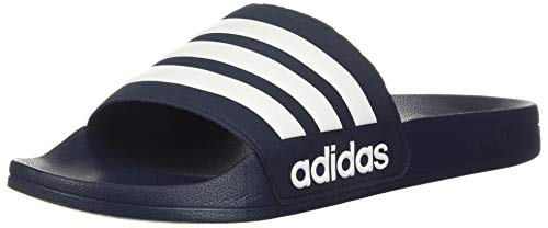 adidas Adilette Shower Stripes, Chanclas Hombre, Azul Marino, ChanclasAzul Marino, 40.5 EU