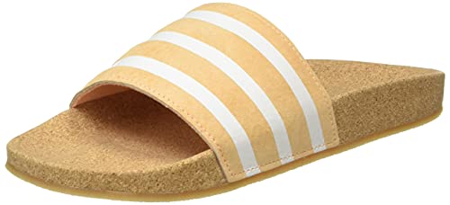 adidas Adilette, Slide Sandal Mujer, Acid Orange/Core White/Core White, 37 EU