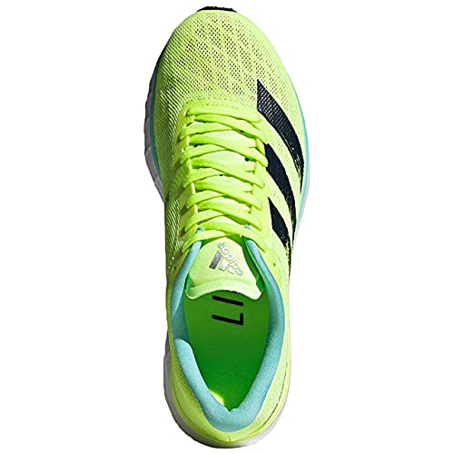 adidas Adizero Adios 5 W, Zapatillas para Correr Mujer, Hi Res Yellow Crew Navy Clear Aqua, 37 1/3 EU