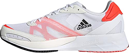 adidas Adizero Adios 6 M, Zapatillas para Correr Hombre, FTWR White Core Black Solar Red, 40 2/3 EU