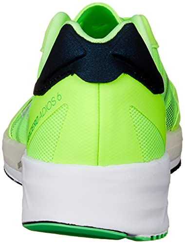 adidas Adizero Adios 6 M, Zapatillas para Correr Hombre, Signal Green FTWR White Core Black, 42 2/3 EU