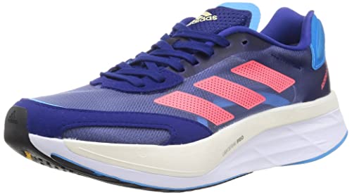 adidas Adizero Boston 10, Running Shoe Hombre, Legacy Indigo/Turbo/Sky Rush, 43 1/3 EU