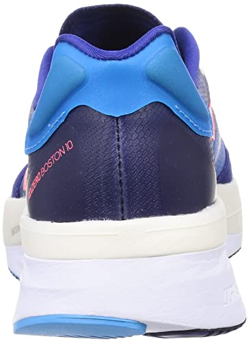 adidas Adizero Boston 10, Running Shoe Hombre, Legacy Indigo/Turbo/Sky Rush, 44 2/3 EU