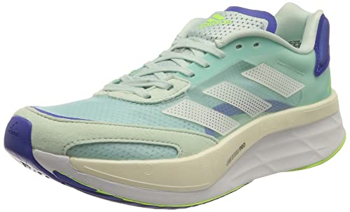 adidas Adizero Boston 10W, Zapatillas para Correr Mujer, Halo Mint FTWR White Sonic Ink, 38 2/3 EU