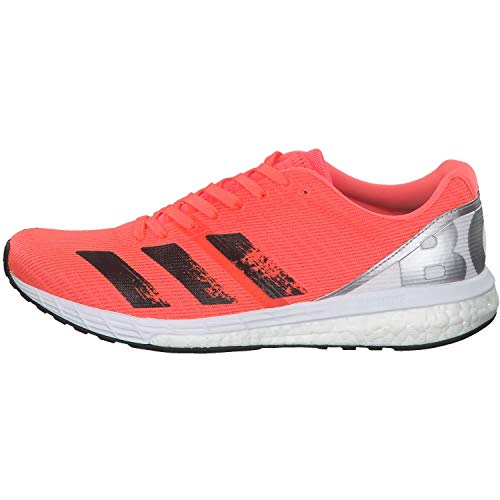 Adidas Adizero Boston 8 m, Zapatillas para Correr Hombre, Signal Coral/Core Black/FTWR White, 44 2/3 EU