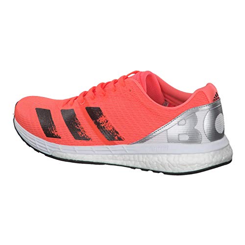 Adidas Adizero Boston 8 m, Zapatillas para Correr Hombre, Signal Coral/Core Black/FTWR White, 44 2/3 EU