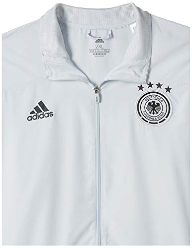 adidas Alemania Temporada 2020/21 Chaqueta presentación, Unisex, Clear Grey, XS