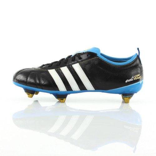 Adidas - Botas de fútbol americano de sintético para hombre negro negro, color negro, talla 45