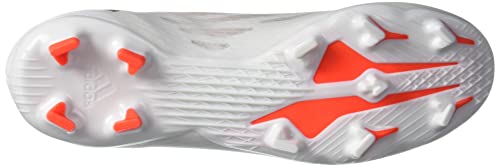 adidas Botas de fútbol para hombre X SPEEDFLOW.3 FG FTWR blanco/hierro met/rojo solar, Ftwr White Iron Met Solar Red, 42 EU