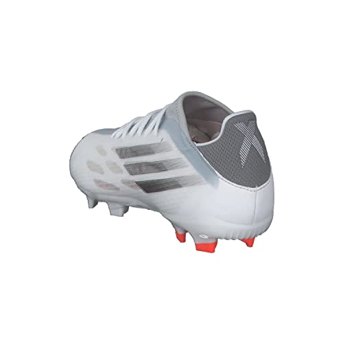 adidas Botas de fútbol para hombre X SPEEDFLOW.3 FG FTWR blanco/hierro met/rojo solar, Ftwr White Iron Met Solar Red, 44 EU