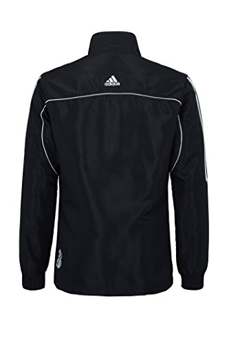 adidas Chaqueta Teamwear, Negro, L, TR-40