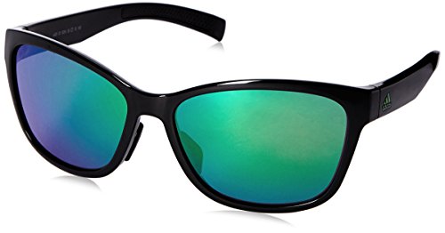 adidas Eyewear - Excalate, Color Black Shiny, Talla Green Mirror/CAT3