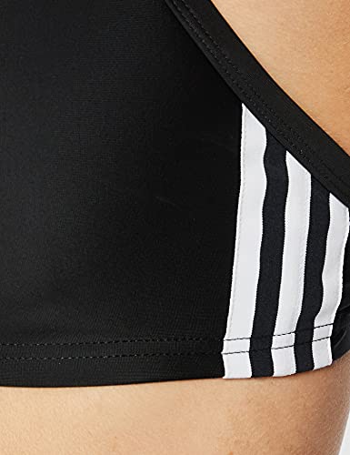 adidas Fit 2pc 3s Traje de Baño, Mujer, Negro, 38