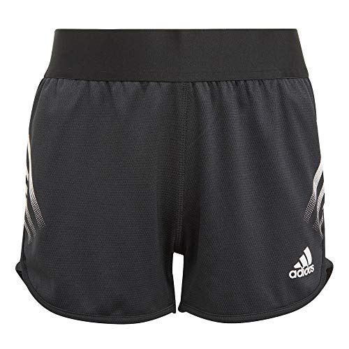 adidas G A.R. 3S Short Pantalones Cortos, Black/White, 7 años Niñas