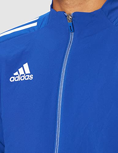 adidas GH7136 CON21 PRE JKT Jacket Mens Team Royal Blue/White M