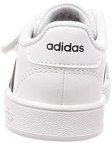 adidas Grand Court I, Sneaker, Cloud White/Core Black/Cloud White, 26.5 EU