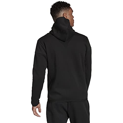 adidas Men's Z.N.E. Full-Zip, Black, XL