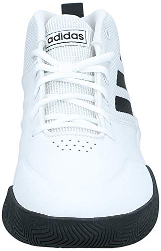 adidas Ownthegame, Zapatillas Medias Hombre, FTWBLA/NEGBÁS/FTWBLA, 42 1/3 EU