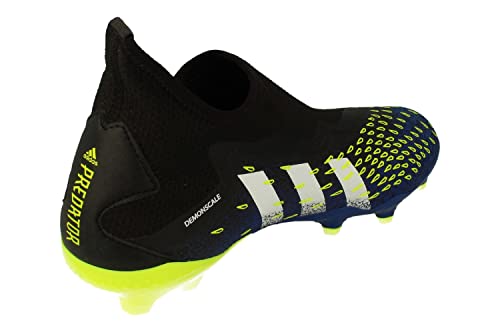 adidas Predator Freak .3 LL FG, Zapatillas de fútbol Hombre, NEGBÁS/FTWBLA/Amasol, 44 2/3 EU