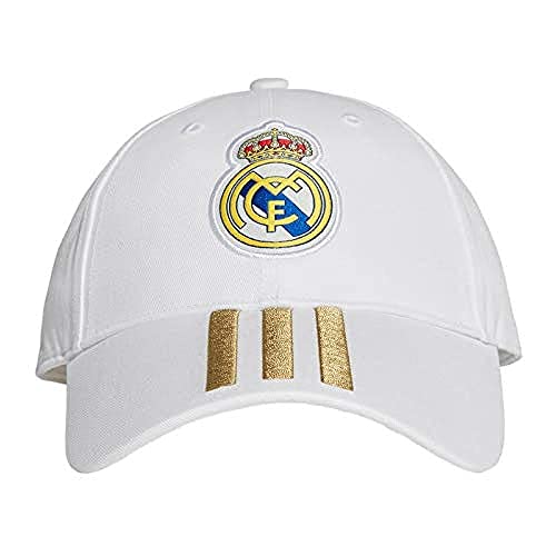 adidas Real C40 Gorra, Unisex Adulto, White/Dark Football Gold, Talla Única