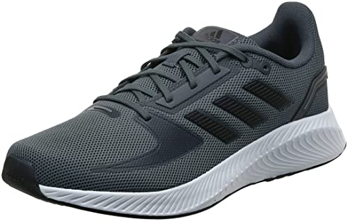 adidas Runfalcon 2.0, Road Running Shoe Hombre, Grey/Core Black/Grey, 40 2/3 EU