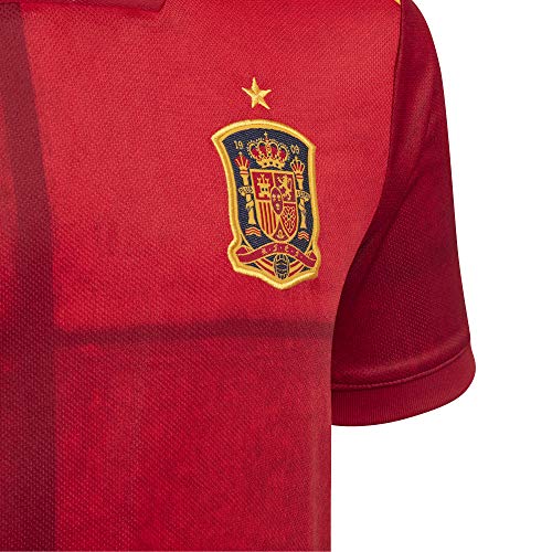 Adidas Selección Española Temporada 2020/21 Conjunto Primera equipación, Unisex Niños, rojvic, 140