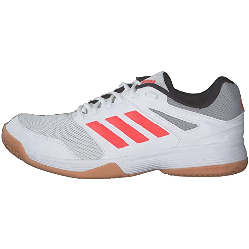 adidas Speedcourt, Volleyball Shoe Hombre, Multicoloured Ftwbla Rojsol Gridos, 43 1/3 EU