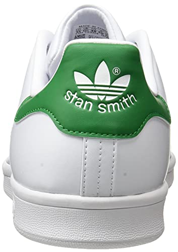 adidas Stan Smith, Sneaker Hombre, Footwear White/Footwear White/Green, 42 EU